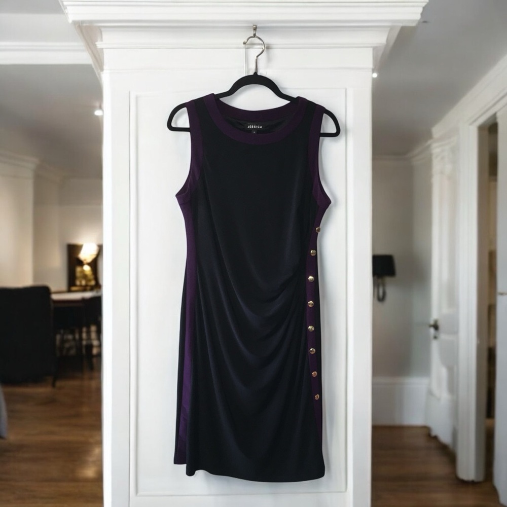 Jessica Dress with Side Buttons
